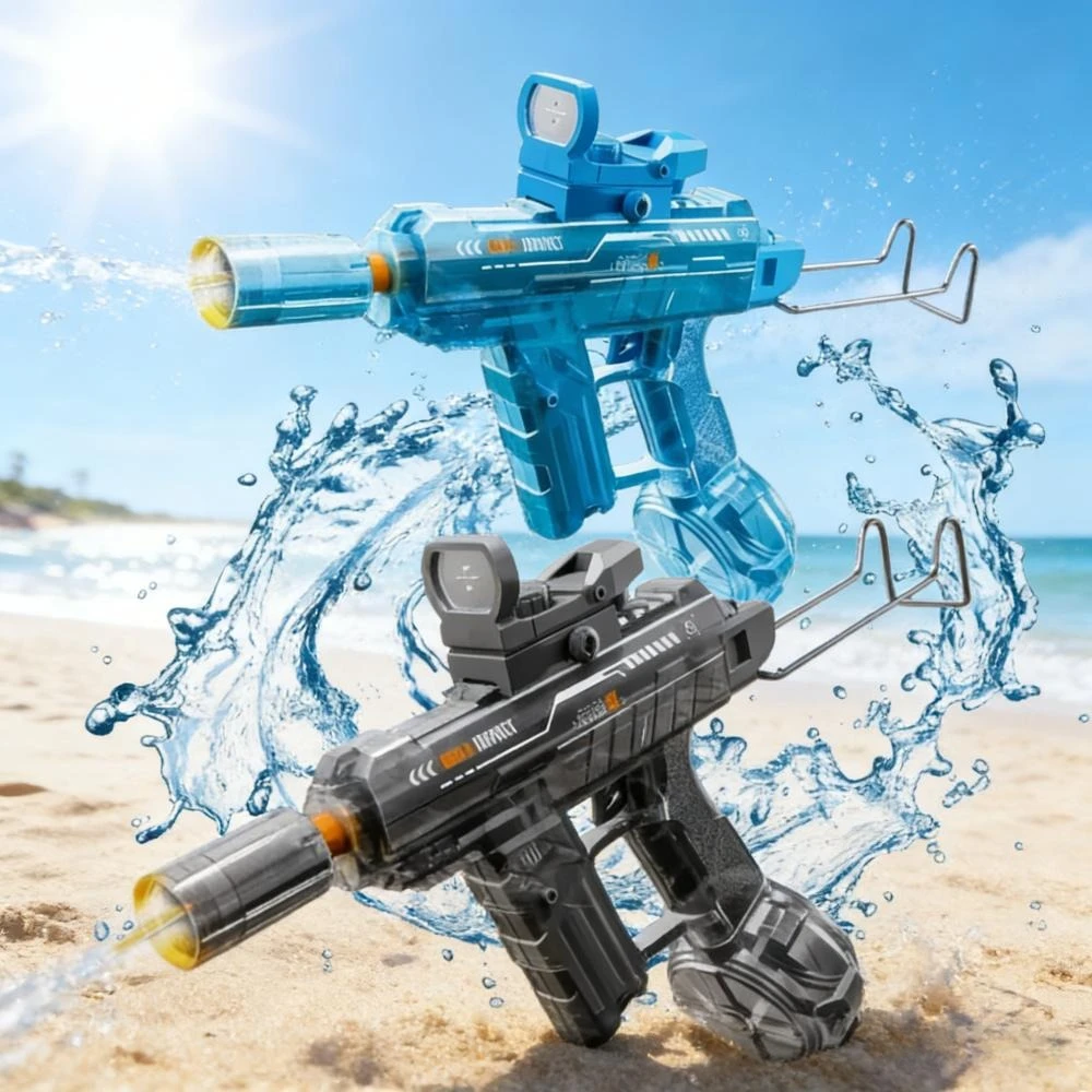 Electric Uzi Water Gun Shock - Automatic Shot
